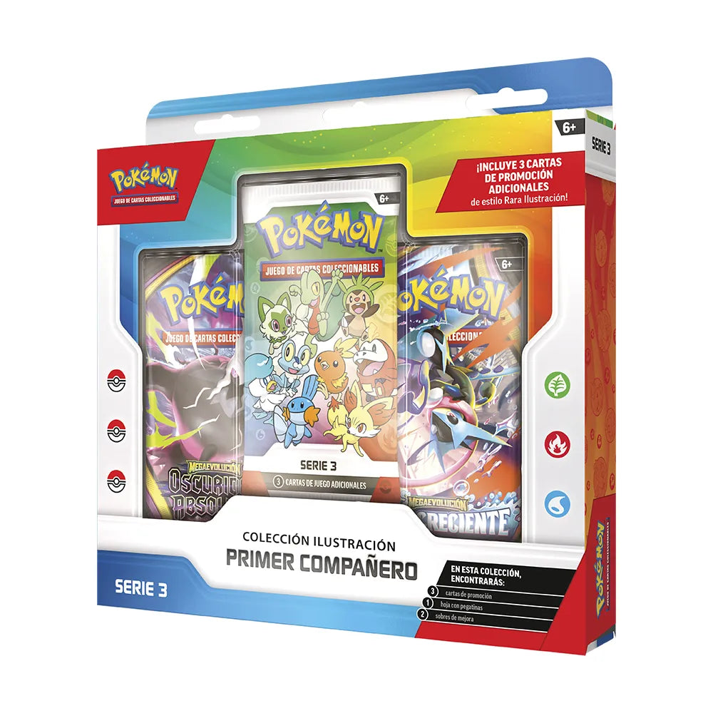 (RESERVA) Pokémon: Colección Ilustración Primer Compañero de JCC (serie 3) - Español